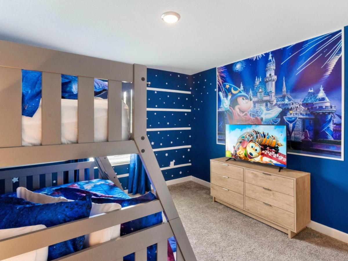 Gorgeous Condo Close To Disney W Private Pool Bbq - Themed Bedrooms Walk To Clubhouse Kissimmee Exterior photo