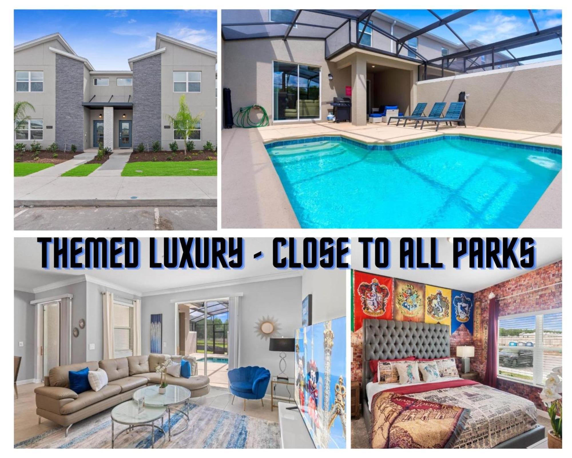 Gorgeous Condo Close To Disney W Private Pool Bbq - Themed Bedrooms Walk To Clubhouse Kissimmee Exterior photo